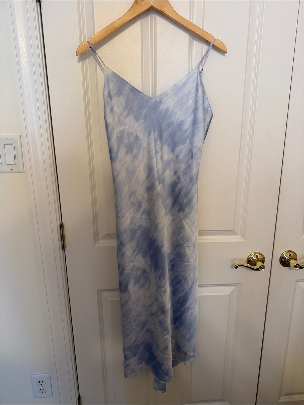 Abercrombie & Fitch Light Blue Slip Dress